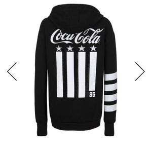 Pinko cookie coca cola hoodie, medium..from Gomez